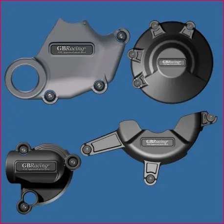 Kit de 4 protections de carter GB Racing 848 08-13 Versand Am Gleichen Tag