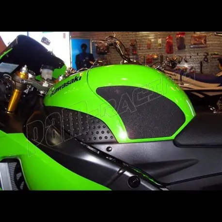 Versand Am Gleichen Tag Grip de Réservoir TECHSPEC ZX6R 2005-2006