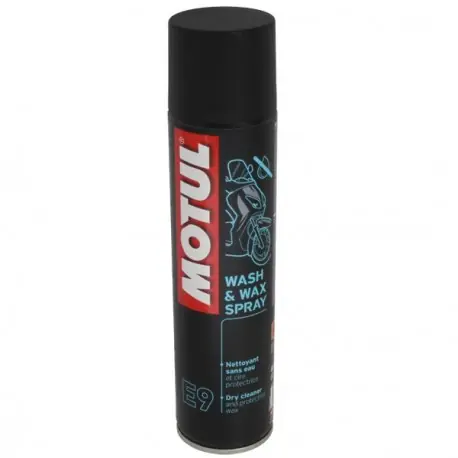 Nettoyant à Sec E9 Wash & Wax Spray MOTUL Preis Gesenkt
