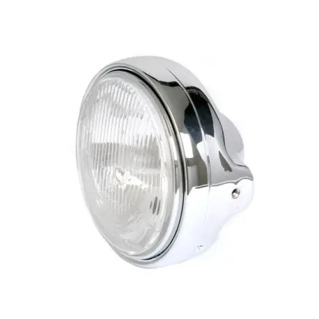 Phare chromé 7 Pouces Cafe Racer Günstig