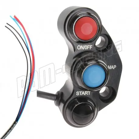Echt Commodo droit SBK/Moto GP 3 fonctions pour PR19