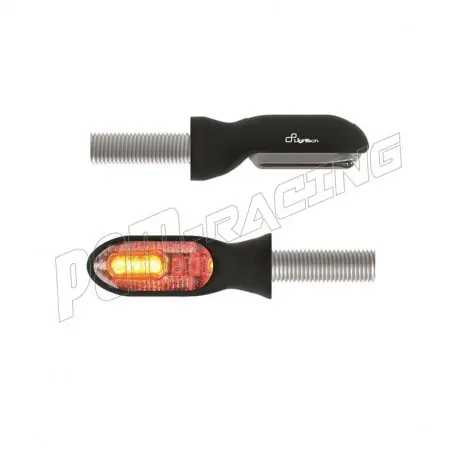 Nur Für Kurze Zeit Paire de clignotants à LED LIGHTECH en ABS homologués E8