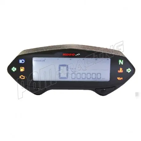 Compteur multifonctions DB-01RN LCD noir KOSO Preisknaller