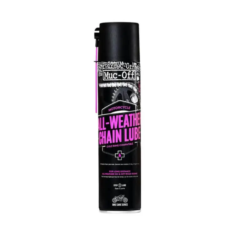 Muc-Off All Weather Chain Lube 400ml Kettenspray alle Bedingungen Zertifiziert