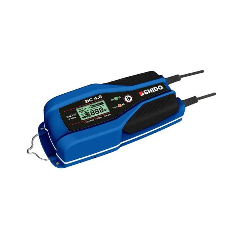 Geprüft Shido Batterieladegerät DC 4.0 EU 1A/4A 6V/12V