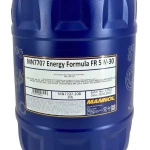 Mannol Energy Formula FR 5W-30 20 Liter Preis Gesenkt