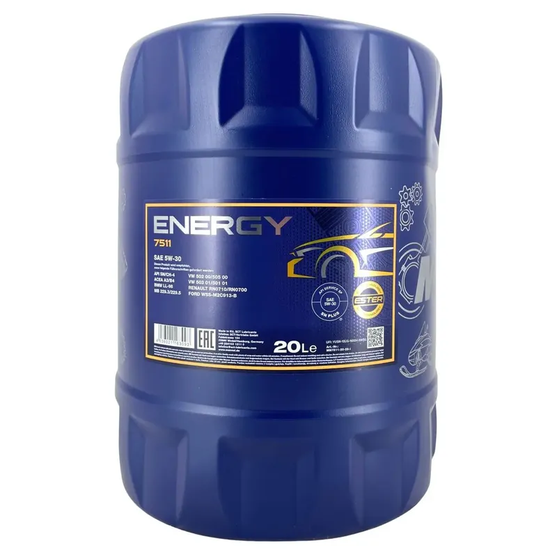Mannol Energy 5W-30 20 Liter Zertifiziert
