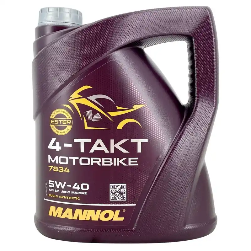 Mannol 4-Takt Motorbike 5W-40 4 Liter Geprüft