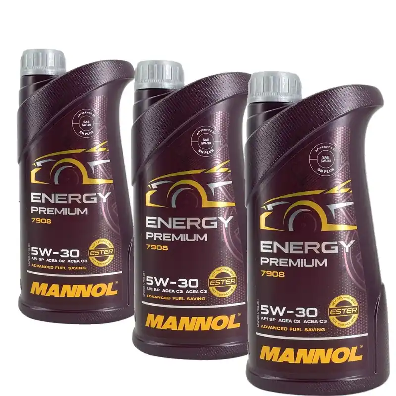 Mannol Energy Premium 5W-30 3x1 Liter Begrenztes Angebot
