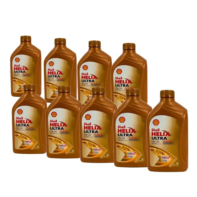 Abverkauf Shell Helix Ultra ECT C2 C3 0W-30 9x1 Liter