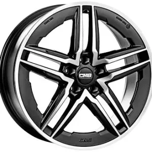 Billig CMS C29-AERO diamond black gloss 8.5Jx18 5x112 ET56