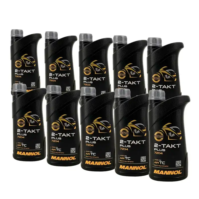 Bestpreis Mannol 2-Takt Plus 10x1 Liter