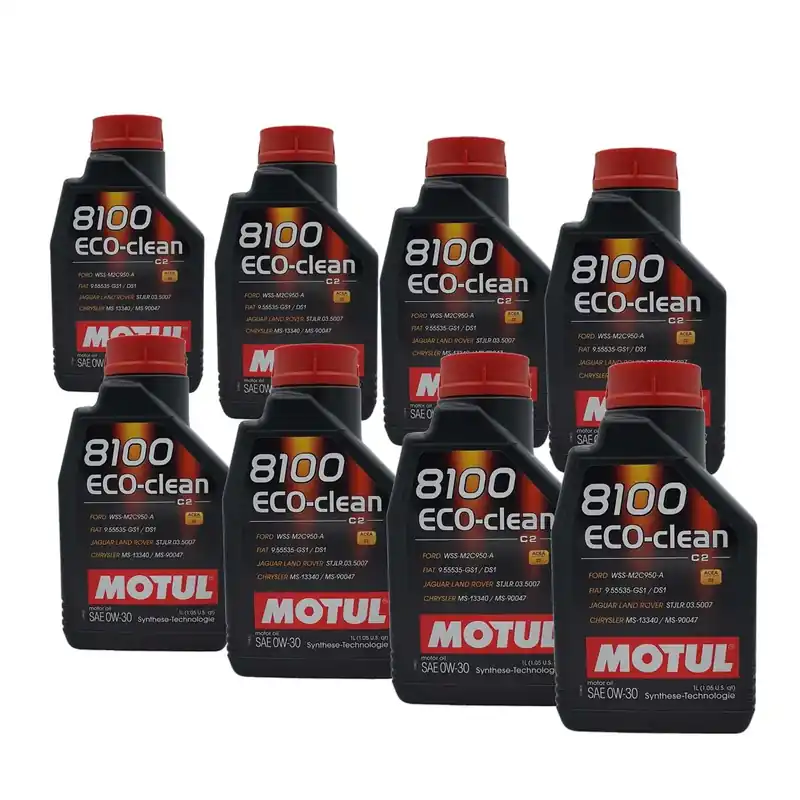 Motul 8100 Eco-clean 0W-30 8x1 Liter Knallerangebot