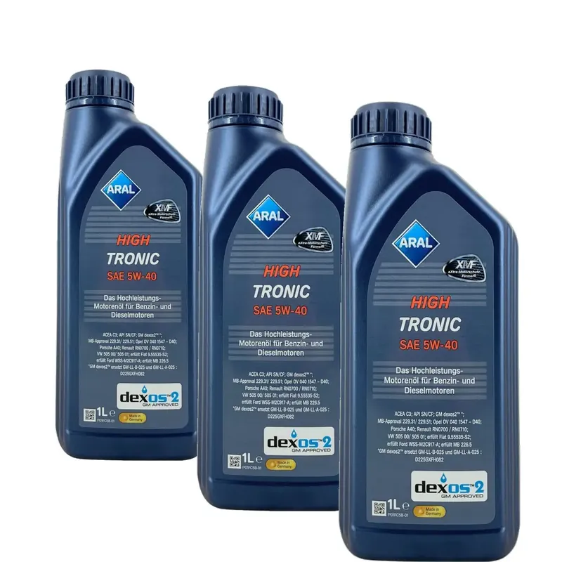 Echt Aral HighTronic 5W-40 3x1 Liter