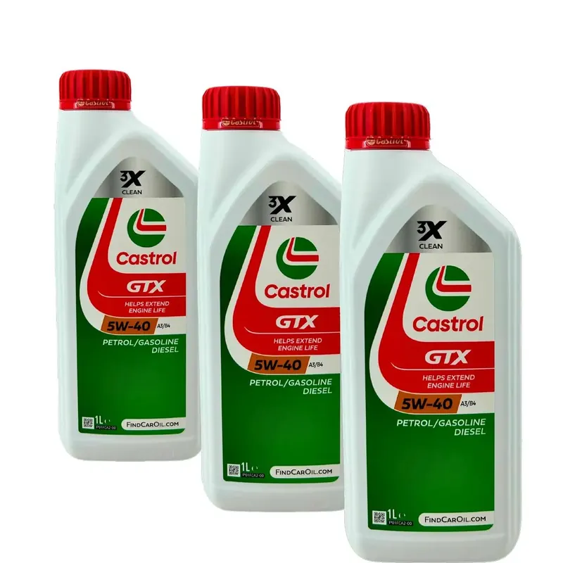 Ausverkauf Castrol GTX 5W-40 A3/B4 3x1 Liter