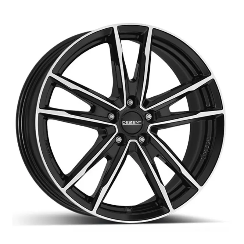 Sonderaktion DEZENT DEZENT KF DARK ECE black polished 7.0Jx17 5x112 ET46