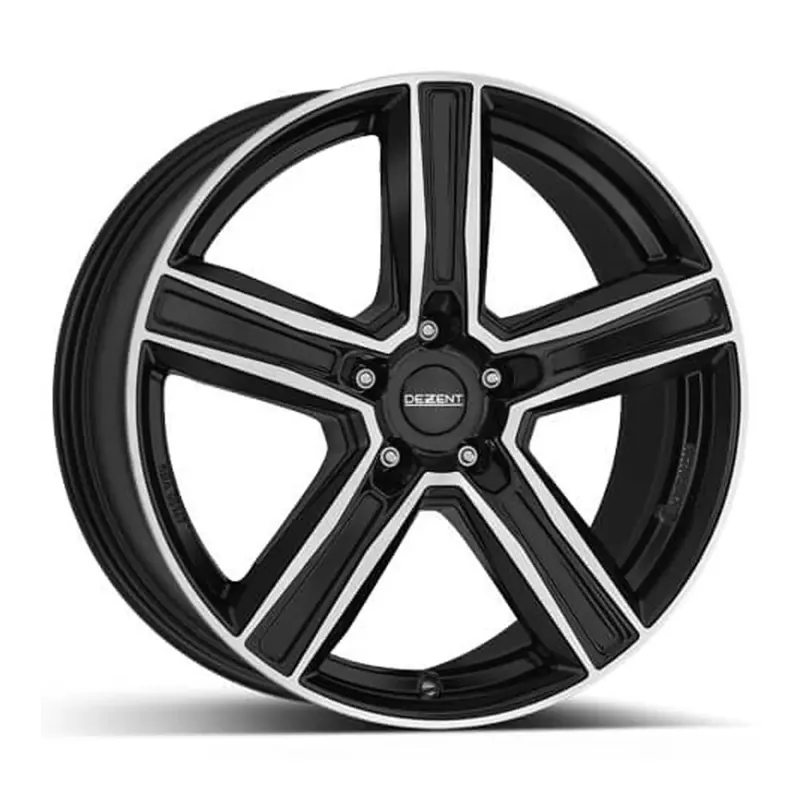 Neu DEZENT DEZENT KG DARK black polished 7.5Jx18 5x114.3 ET45