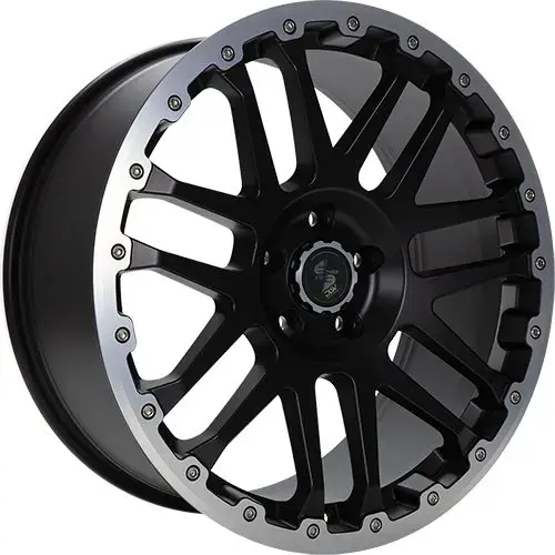 ETABETA COMBAT CV Black matt lip + cap polished 9.0Jx20 6x114 ET40 Echt