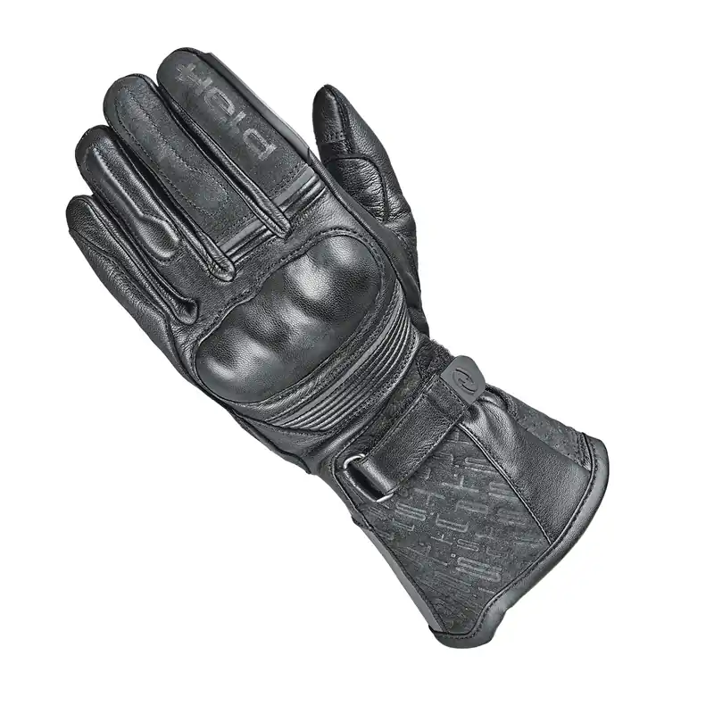 Held Tour Mate Lederhandschuh lang schwarz Rabatt