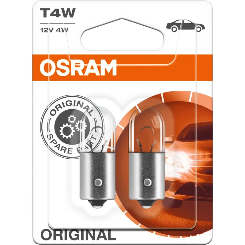 Osram Original Leuchtmittelpaar 12V, 4W Bajonettsockel BA9s Sale