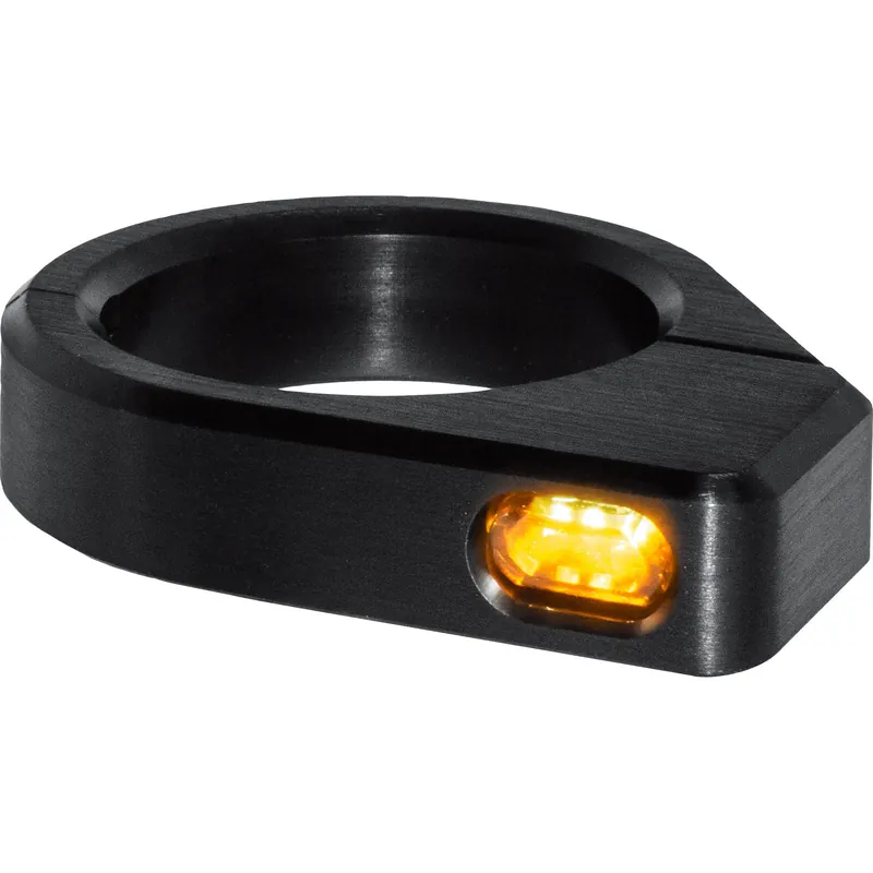 Preisreduziert HeinzBikes LED Alu Blinkerpaar ZC-Line Micro für Gabelrohr