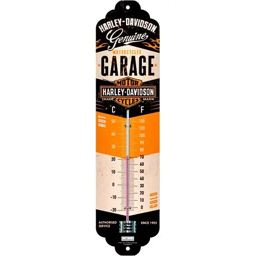 Nostalgic-Art Thermometer "Harley Davidson Garage" Highlight