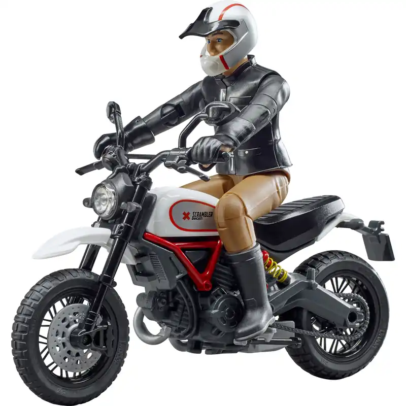 Beliebt Bruder Scrambler Ducati Desert Sled mit Fahrer