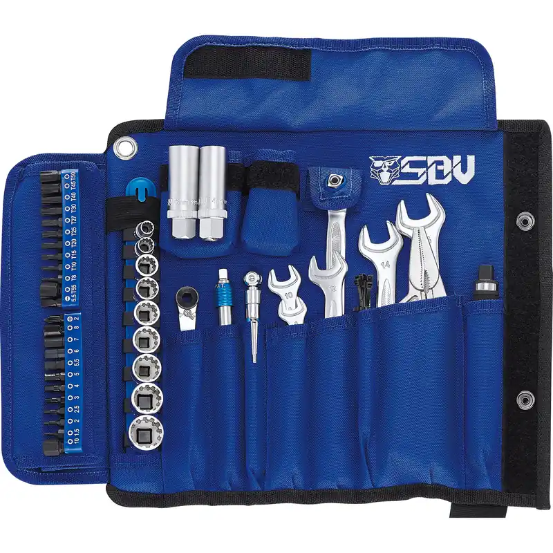 SBV Tools Motorrad Werkzeug-Set 48tlg. Basis Preisreduziert