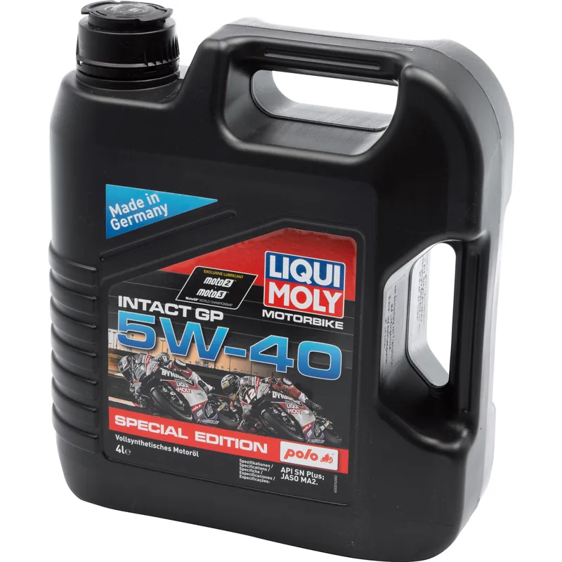 Begrenztes Angebot Liqui Moly Motoröl Intact GP Special Edition Polo 5W-40 4 Liter