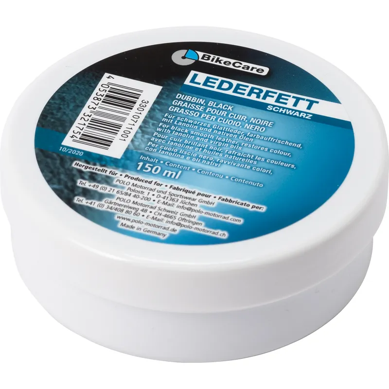 Solange Der Vorrat Reicht BikeCare Lederfett schwarz 150ml