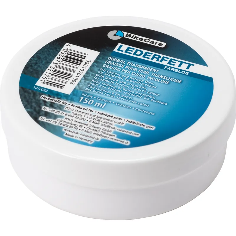 BikeCare Lederfett farblos 150ml Echt