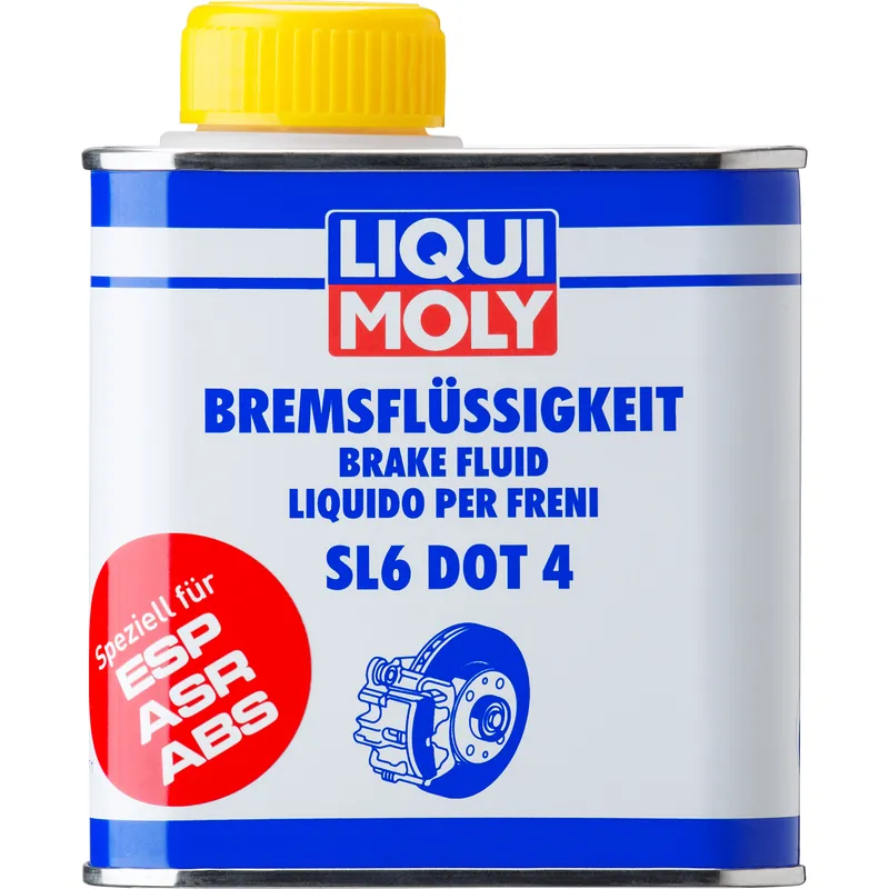Liqui Moly Bremsflüssigkeit Brake Fluid SL6 DOT 4 Glykol 500 ml Nur Heute