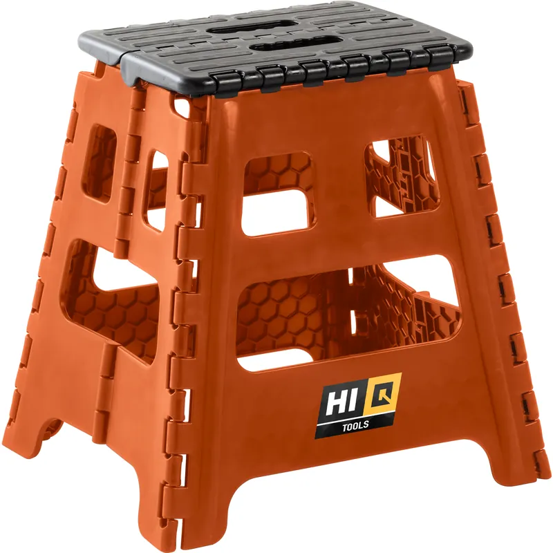 Begrenztes Angebot Hi-Q Tools MX Falt-Hocker bis 150 Kg orange/schwarz
