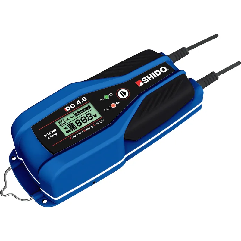 Shido Batterieladegerät Dual 4A EU Neu Im Sortiment