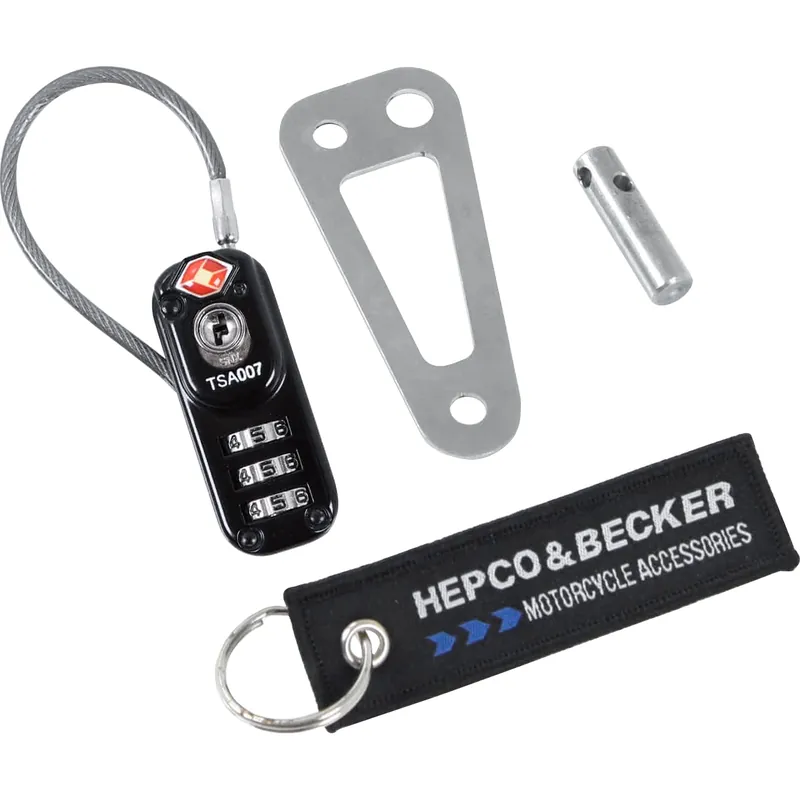 Hepco & Becker Diebstahlsicherung für Lock it Tankrucksäcke/Hecktaschen Sichere Zahlung