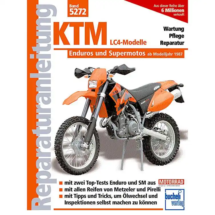 Preiswert Motorbuch-Verlag Reparaturanleitung Motorbuch KTM LC4 ab ‘87
