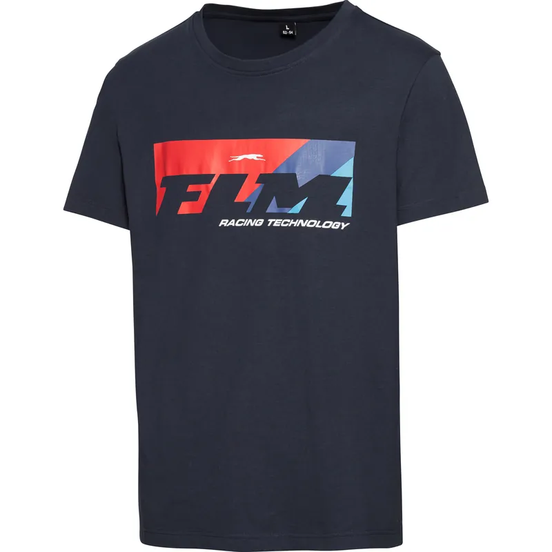 Versand Am Gleichen Tag FLM T-Shirt Carl blau