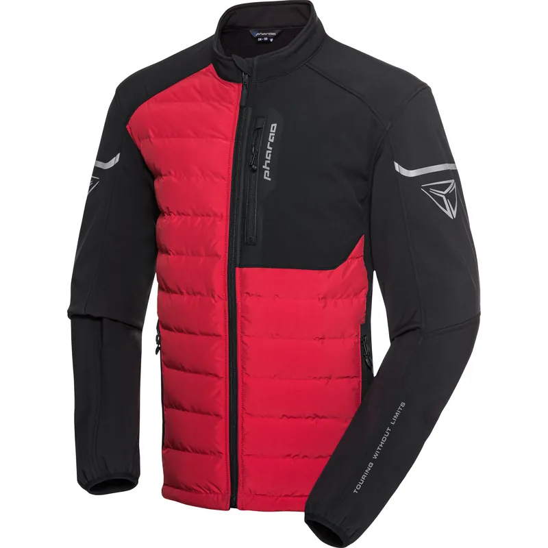 Solange Der Vorrat Reicht Pharao Treton + Steppjacke schwarz/rot