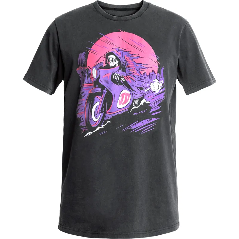 Super-Preis John Doe T-Shirt Palm Fade Out schwarz
