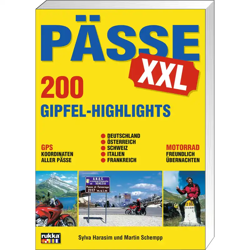 Neuheit Highlights-Verlag Pässe XXL die 200 Gipfel-Highlights
