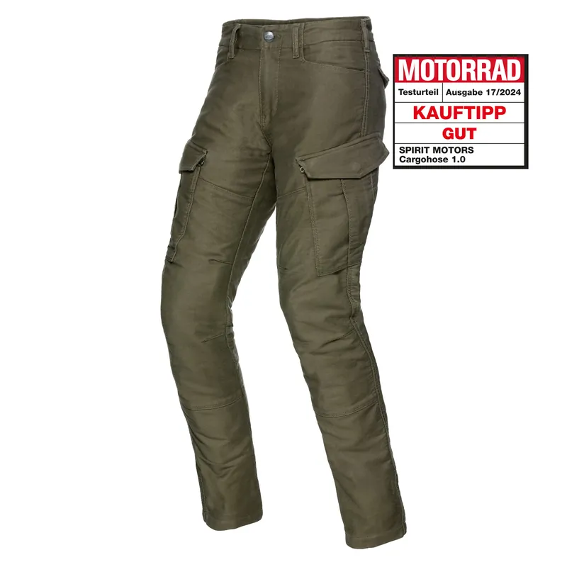 Spirit Motors Cargo Hose 1.0 grün Geprüft