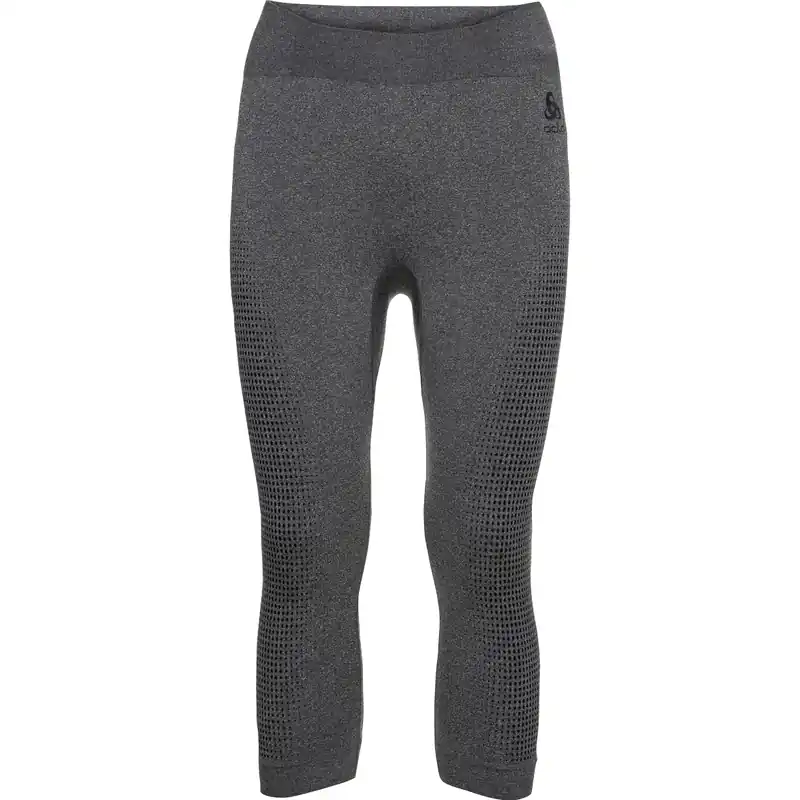 Odlo Performance Warm Eco Damen Funktionshose 3/4 dunkelgrau Knallerangebot
