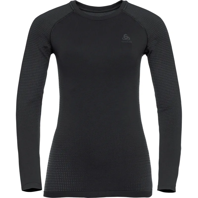 Odlo Performance Warm Eco Damen Baselayer-Top anthrazit Nur Für Kurze Zeit