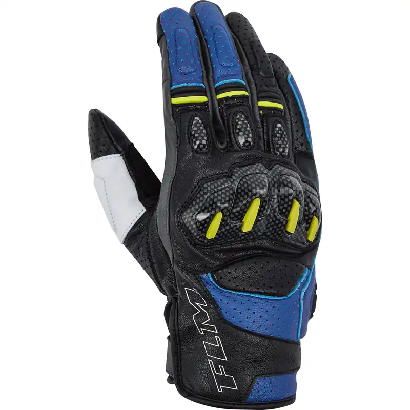 Neu Im Sortiment FLM Octane Lederhandschuh kurz blau