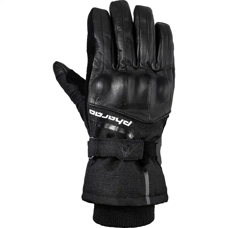 Pharao Edmon WP Winter Damen Leder/Textilhandschuh lang schwarz Nur Heute