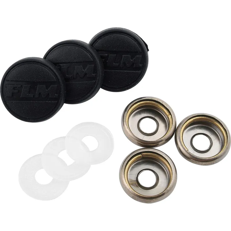 FLM 3x FLM Oberknopf-Gummiert Sonderangebot