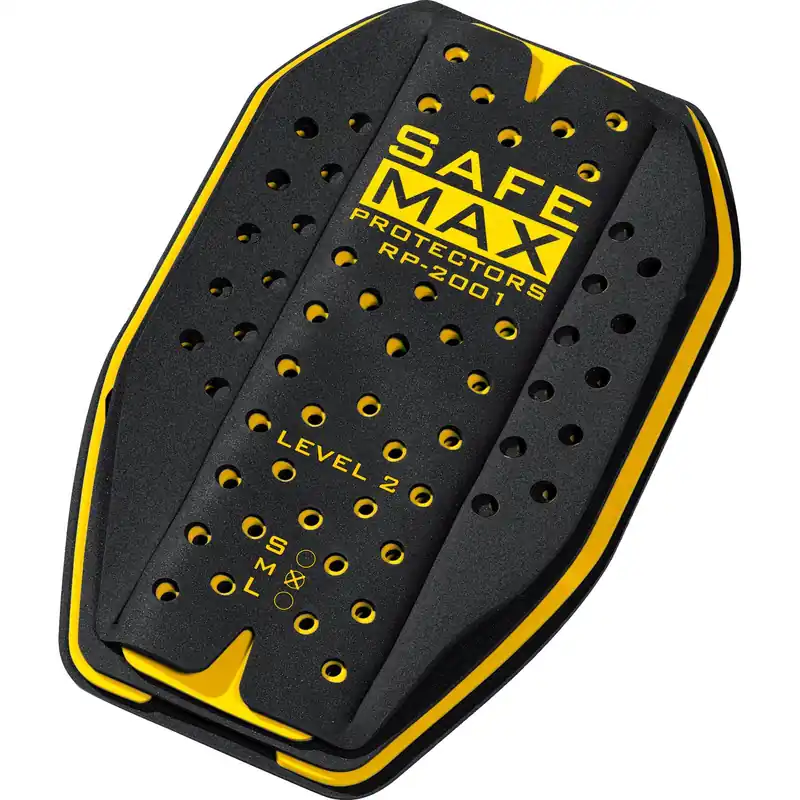 Safe Max RP-2001 Rückenprotektor Einsatz, 4-lagig, Schutzkl.2 gelb Preisknaller