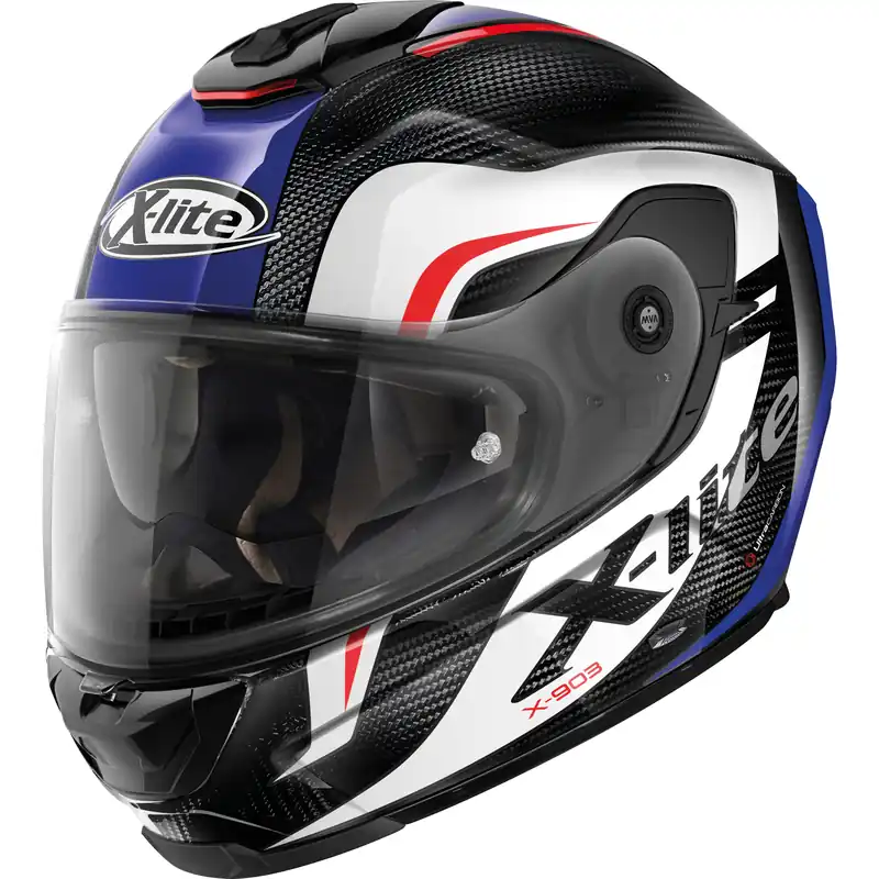 Neue Ware X-Lite X-903 n-com Ultra Carbon Maven red/white/blue 42 XS
