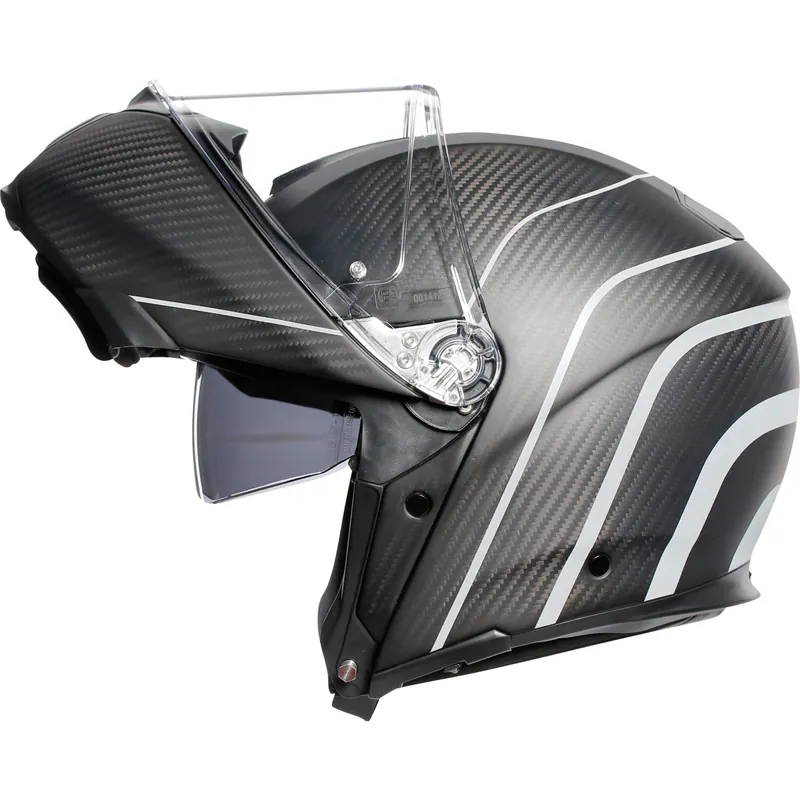 AGV Sportmodular Carbon Refractive Silver Direktkauf