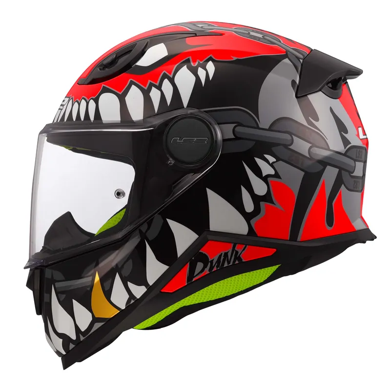 LS2 KID Punk rot Neue Kollektion